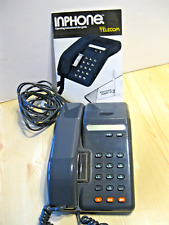 British Telecom Vintage 1980's Landline Phone From UK Viscount Super 12 + Manual picture
