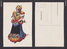 Painting postcard, National costume, Hungary picture
