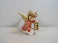 1991 Goebel Hummel #571 Angelic Guide Angel Figurine Ornament with Lantern picture