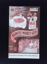 Barney's Market Club, Chicago, Illinois Postcard picture