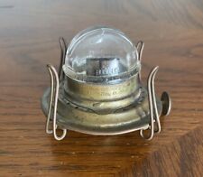 Antique BING GLASS Dome Oil Lamp Burner, No. 1 Size picture