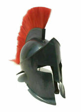 Christmas Leonidas Helmet Red Plume Medieval 300 Spartan Movie Helmet King picture