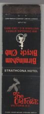 Matchbook Cover - The Old Forge Strathcona Hotel Girlie picture