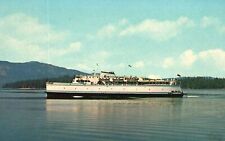 Vintage Postcard A B.C. Ferry British Columbia Ferry Authority Victoria B. C. picture