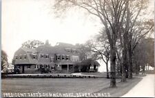RPPC President Taft's Summer Home, Beverly, Massachusetts - Photo Postcard picture