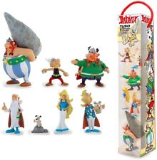 Asterix and friends set of 7 plastic figurine in tube Plastoy picture