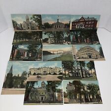 Vintage Historical Landmark Postcard Lot of 14 Kingston, New York, Ulster County picture