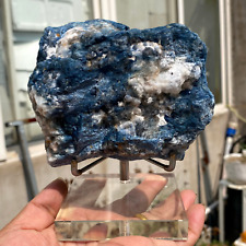 2.3lb Large Rare Dumortierite Blue Gemstone Crystal Rough Specimen Madagascar picture