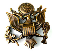 Vintage Original WWII Figural US SEAL Eagle Military Sweetheart Pin Brooch picture