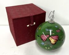 Vtg PIERRE DEUX Avignonet French Country Green Pineapple Christmas Ball ￼ picture