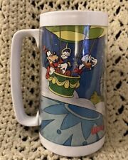 VINTAGE Walt Disney World Thermo-Serv Mug Cup Mickey, Minnie, Donald, Goofy 16oz picture