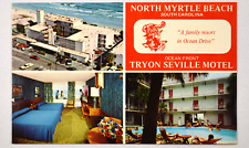 Tryon Seville Motel, North Myrtle Beach, South Carolina - Vintage Postcard picture