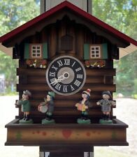 Vintage German Cuendet Chalet Style Cuckoo Clock  “Die Muehle im Schwarzwald” picture
