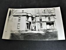Outside View of Houses Exterior- Real Photo Postcard-Stamp Box-AZO (1904-1918).  picture