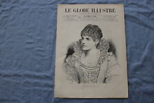 1886 MAY 30 LE GLOVE ILLUSTRE MAGAZINE - ROSE CARON - FRENCH - NP 8638 picture