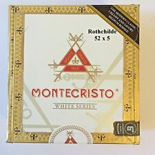 MONTECRISTO White Series Rothchilde Cigar Box for craft Jewelry Box diy Bx -19  picture