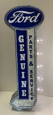 FORD GENUINE PARTS AND SERVICE Vintage LED Double-Sided Marquee Sign NEW IN BOX picture