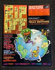 1982 RIP OFF Magazine #11 VG- 3.5 Freak Brothers in Idiots Abroad picture