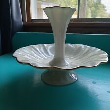 Lenox China single Epergne, Beautiful Ecru In Color With Gold Detail. Perfect... picture