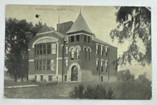 Amboy IL Illinois High School RPPC Vintage Antique Postcard picture