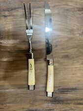 Vintage Regent Sheffield Cream All Purpose ( The Miracle Worker)Knife And Fork picture