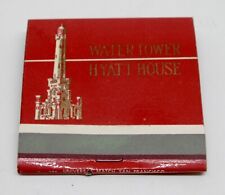 Water Tower Hyatt House CHICAGO 800 N. Michigan Avenue Illinois FULL Matchbook picture