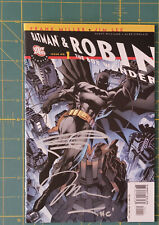 BATMAN AND ROBIN THE BOY WONDER 1 - Signed: Frank Miller Jim Lee & Alex Sinclair picture