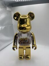Medicom Bearbrick My First Baby - Gold x Silver version 400% Be@rbrick picture