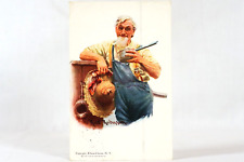 Rare Curtis Publishing Co Saturday Evening Post Cover Robert Robinson Postcard picture