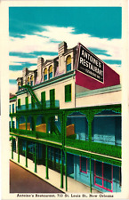 Antoine's Restaurant St Louis St. New Orleans LA Vintage Postcard Unposted c1940 picture