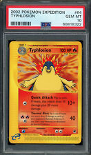 Typhlosion 64/165 Non-Holo Rare PSA 10 Pokemon Card picture