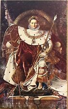 Napoleon I Emperor French Army Museum Ingres Painting Antique Postcard c1910 picture