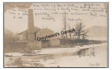 RPPC Old Water Works MILLERSBURG PA Dauphin County Vintage Real Photo Postcard picture