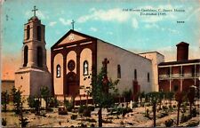 Postcard Old Mission Guadalupe C Juarez Mexico Established 1549  [db] picture