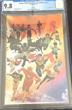 Dawn of DC Primer Special Edition #nn CGC 9.8. Foil Variant DC wrap around cover picture