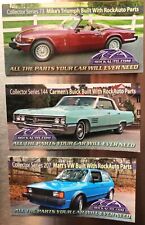 Lot of 3 Rock Auto Collectible Magnets #73 #144 #207 picture