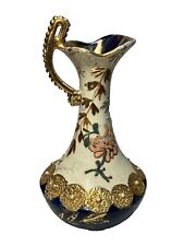 Cincinnati Art Pottery Co Ewer Vase Floral Rare Rookwood Competitor picture