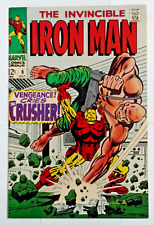 Invincible Iron Man #6 1968 FN- Crusher Appearance Marvel Silver Age picture