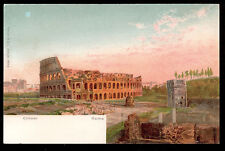 c1907 Stengel art Colosseo Roma ruins Italy postcard picture