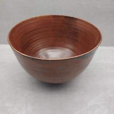 Mid Century Modern MCM Style Studio Pottery Bowl signed by Artist WARNER picture