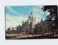 Postcard Parliament Buildings Victoria British Columbia Canada North America picture
