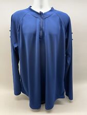 Genuine Ex Police Blue Moisture Wicking T-Shirt Long Sleeved Used Grade 1 PCSO picture