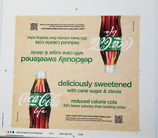 Coca-Cola® Life Stevia Cane Sugar Reduced Calorie Pre Release Advertising Art picture