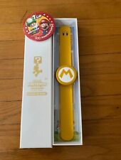 Mario Super Nintendo World Gold Power Up Band Universal Studios Hollywood W/ PIN picture