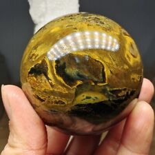 360g WOW Natural Rare Pietrsite Quartz Sphere Energy Crystal Ball Reiki Healing picture