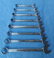 Vintage Craftsman =V= Set of 8 SAE Combination Wrenches picture
