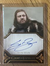 Game of Thrones Art & Images Sean Bean as Eddard auto card - Legacy version picture