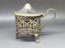 Vintage L&S EPNS Electronic Plated Nickel Silver Mustard Pot picture