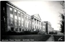 RPPC Gunnison, CO Postcard - Western State College - Sanborn picture