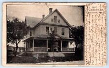 1909 PITTSVILLE MARYLAND MD M. P. PARSONAGE TO SELBYVILLE DELAWARE POSTCARD picture